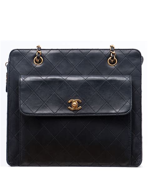 chanel quilted calfskin leather handbag|small black quilted Chanel bag.